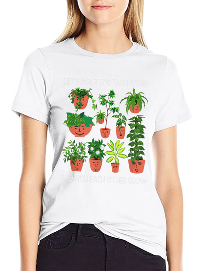 Plant Lover T-Shirt: Root for Each Other Tee