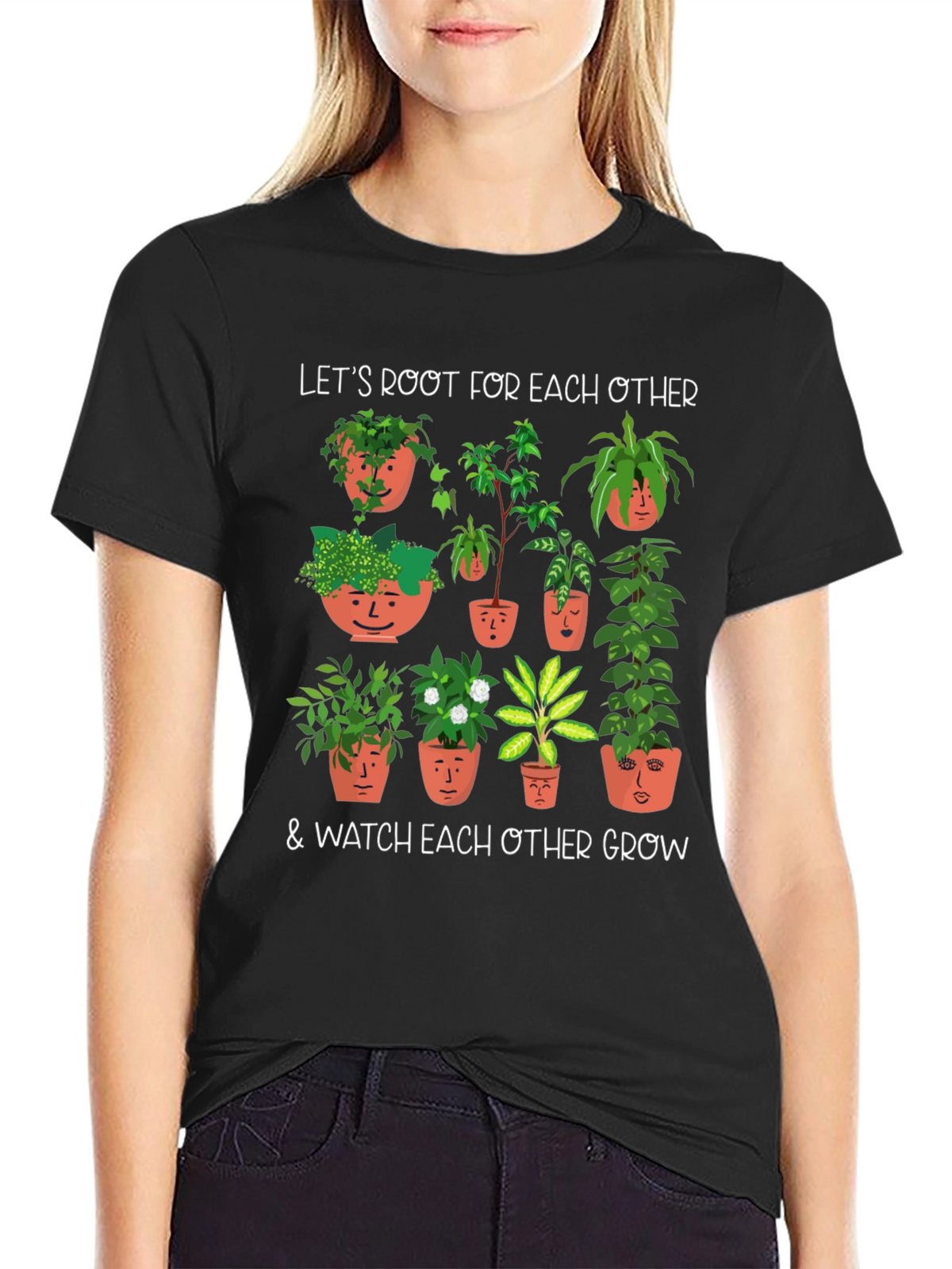 Plant Lover T-Shirt: Root for Each Other Tee