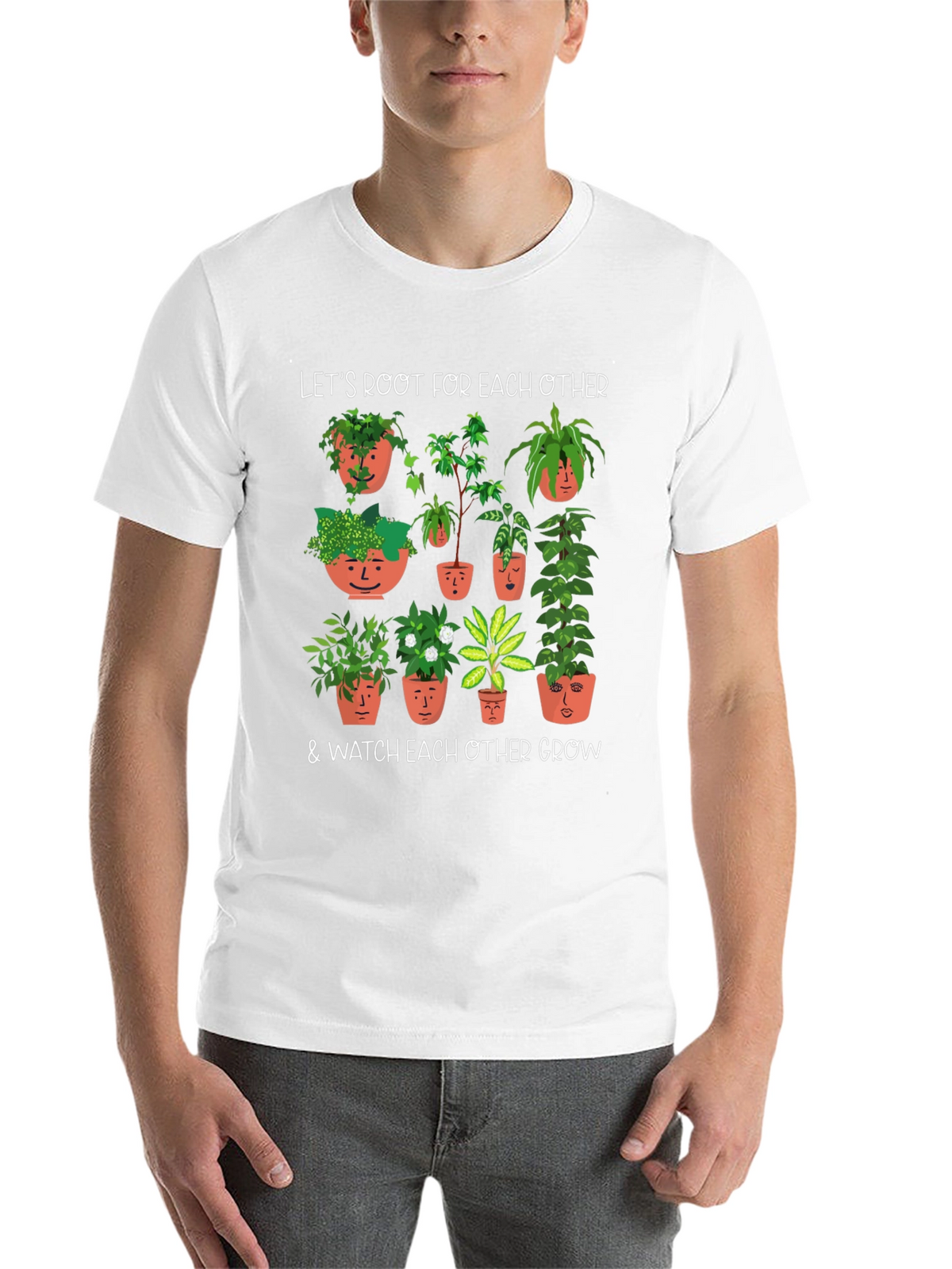 Plant Lover T-Shirt: Root for Each Other Tee