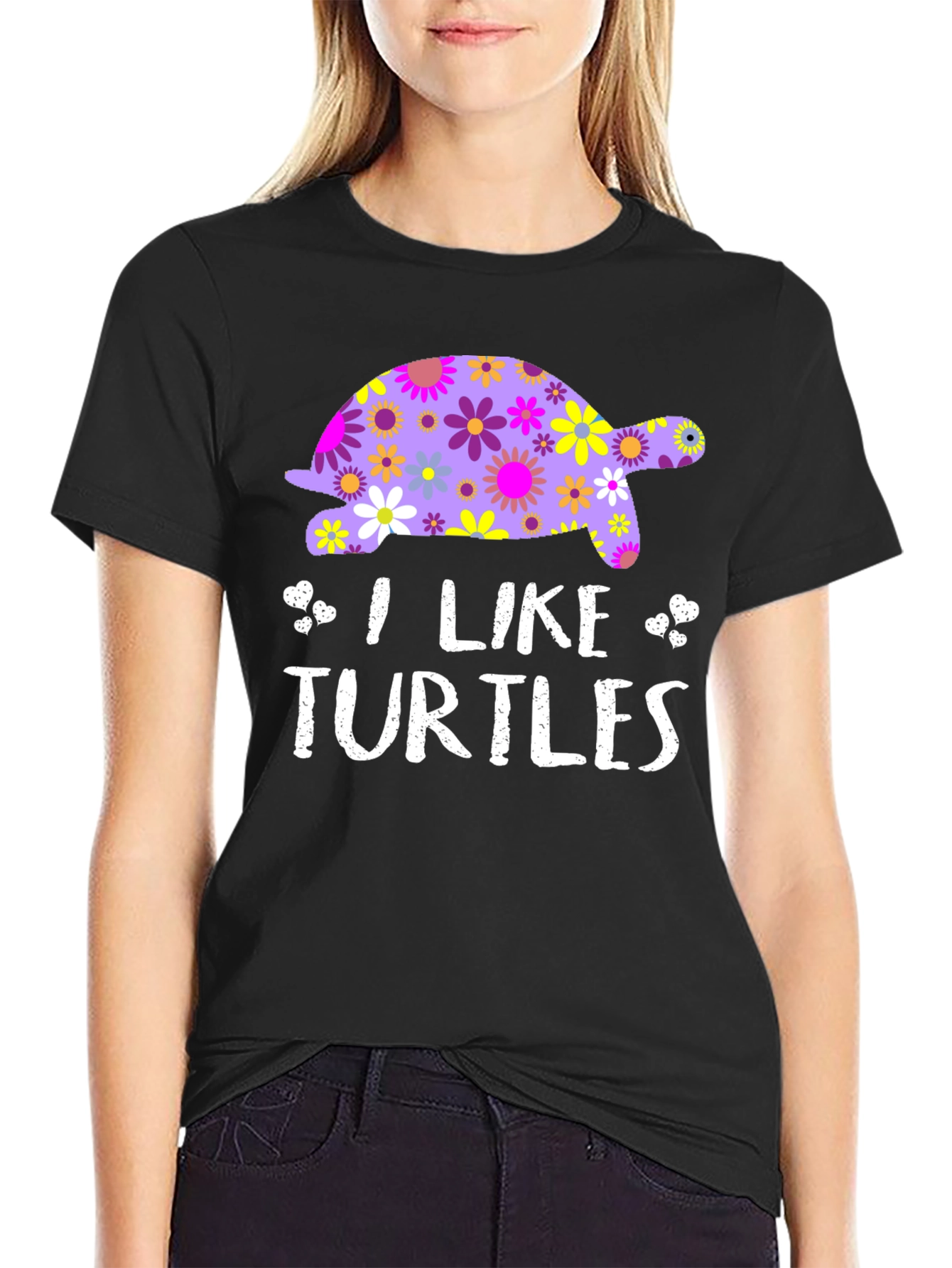I Like Turtles Graphic T-Shirt