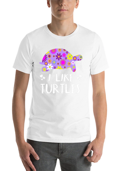 I Like Turtles Graphic T-Shirt