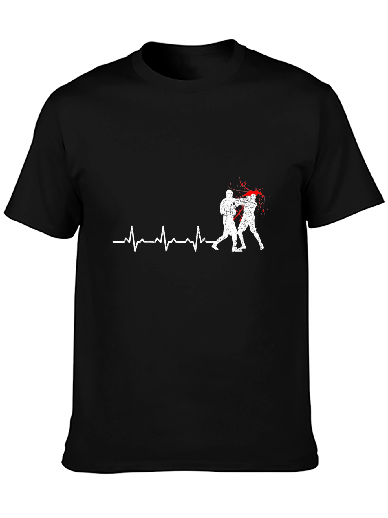 Boxing Heartbeat T-Shirt - Fight Life Tee