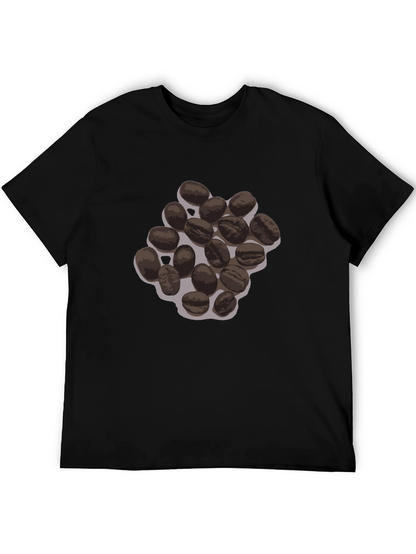 Coffee Bean T-Shirt - Black Graphic Tee