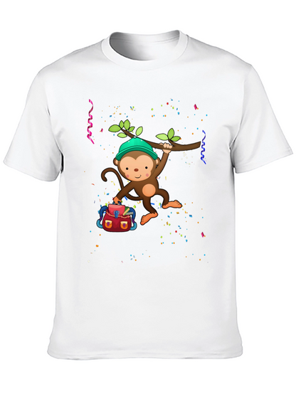Monkey Graphic T-Shirt