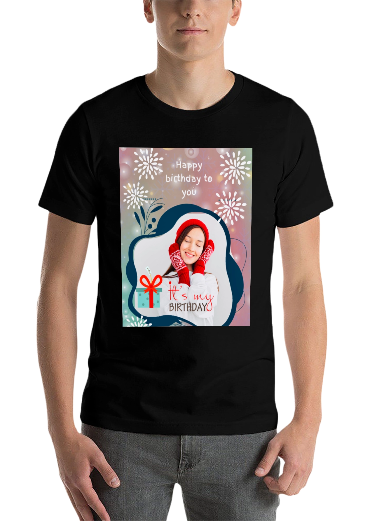 Birthday Theme Graphic T-Shirt - Soft Cotton Tee