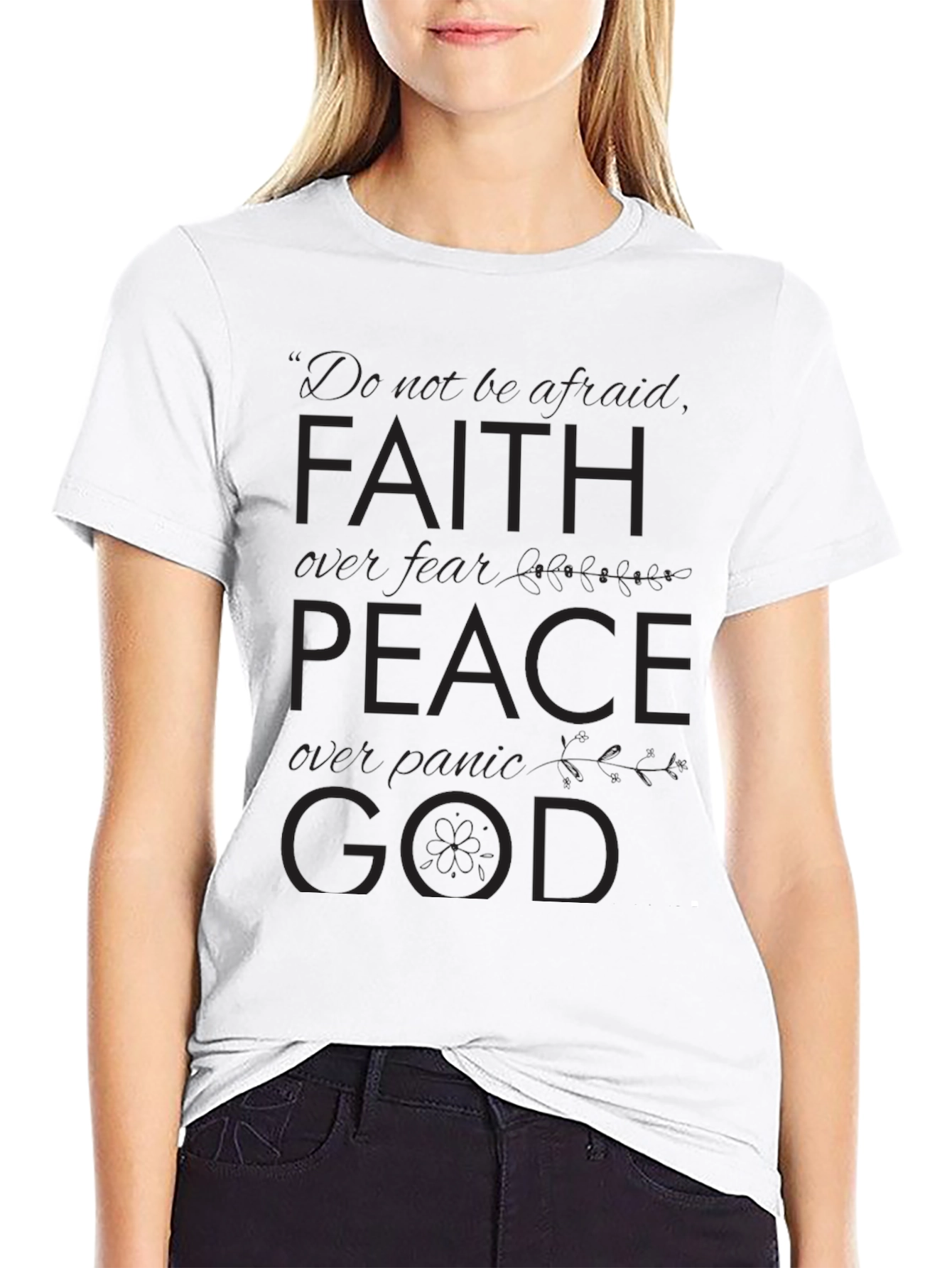 Faith Over Fear Graphic T-Shirt