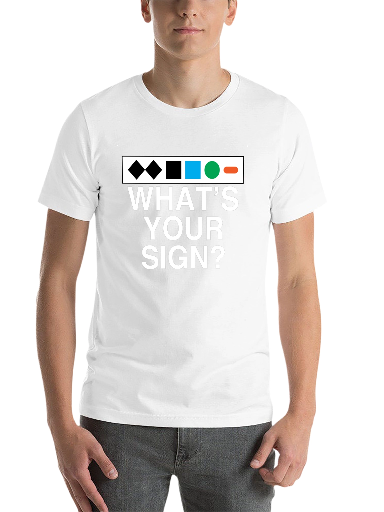 Whats Your Sign T-Shirt - Ski Trail Difficulty