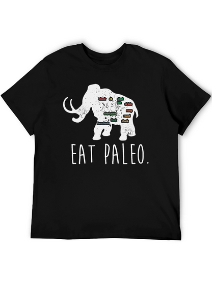 Eat Paleo Mammoth Meat Cuts T-Shirt