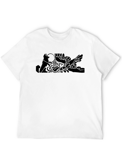 Silhouette Graphic Tee - Black