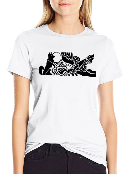 Silhouette Graphic Tee - Black