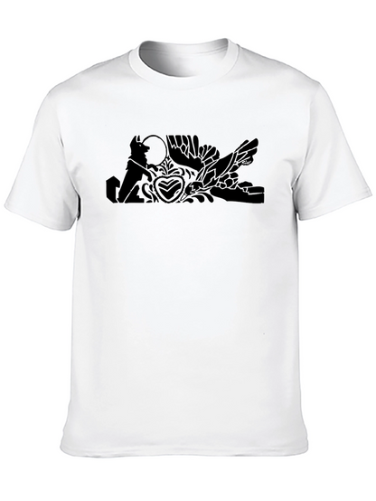 Silhouette Graphic Tee - Black
