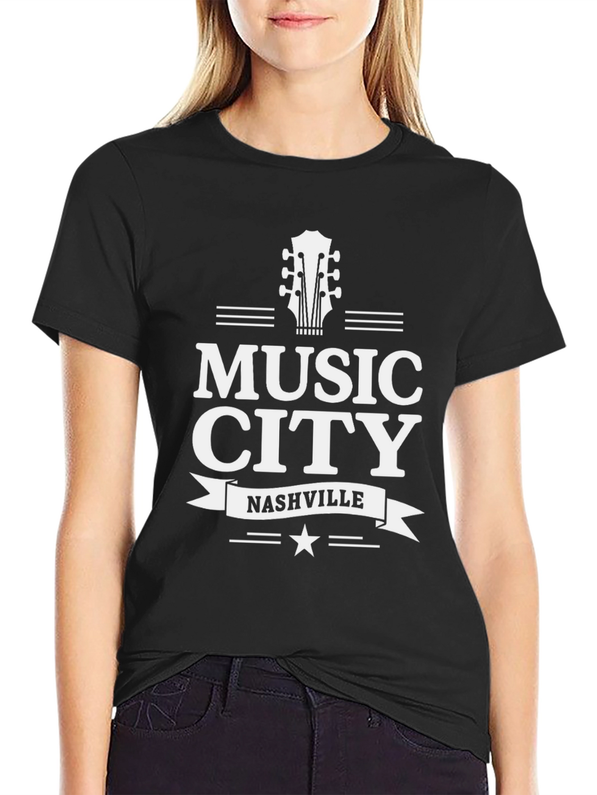 Music City Nashville T-Shirt - Graphic Tee