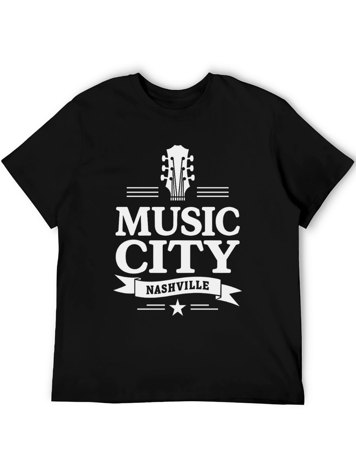 Music City Nashville T-Shirt - Graphic Tee