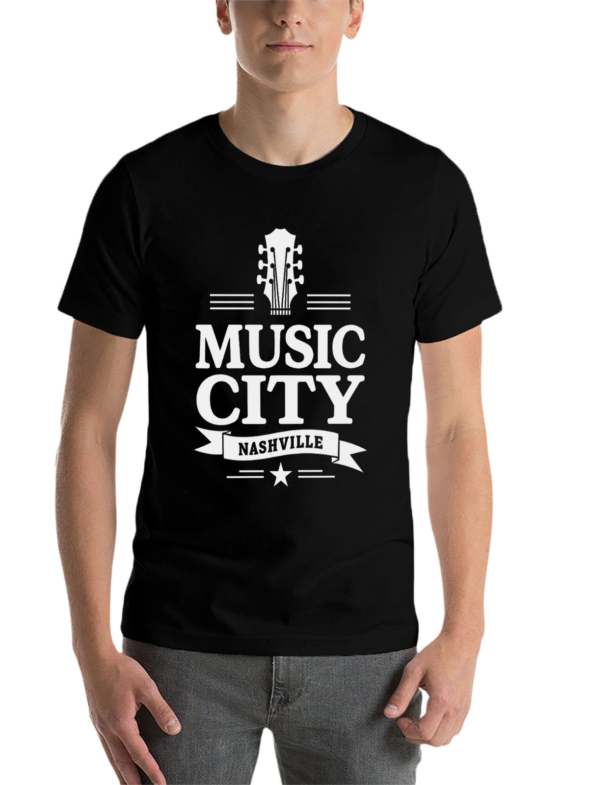 Music City Nashville T-Shirt - Graphic Tee