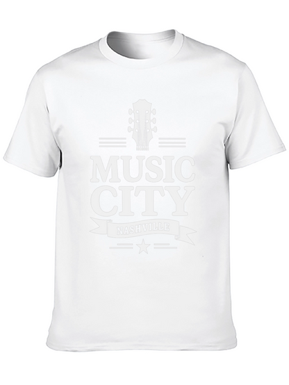 Music City Nashville T-Shirt - Graphic Tee