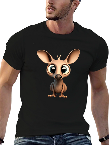 Cute Cartoon Jerboa Graphic T-Shirt