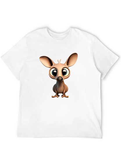 Cute Cartoon Jerboa Graphic T-Shirt
