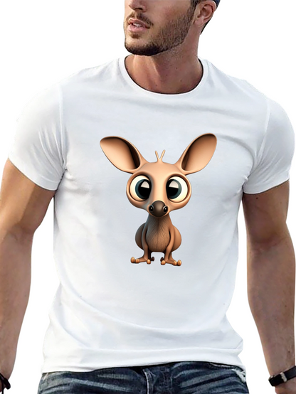 Cute Cartoon Jerboa Graphic T-Shirt
