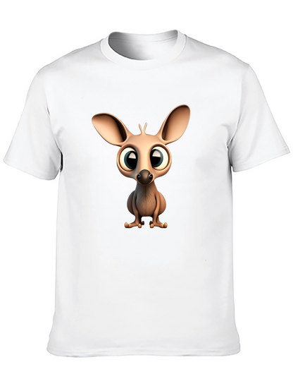Cute Cartoon Jerboa Graphic T-Shirt