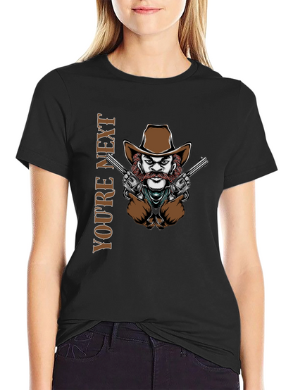 Youre Next Cowboy Graphic T-Shirt