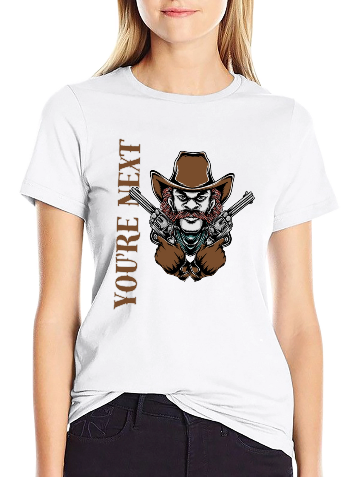 Youre Next Cowboy Graphic T-Shirt