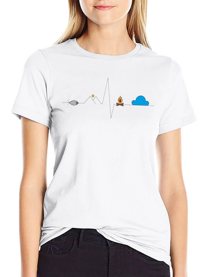 Heartbeat Graphic T-Shirt - Outdoor Life