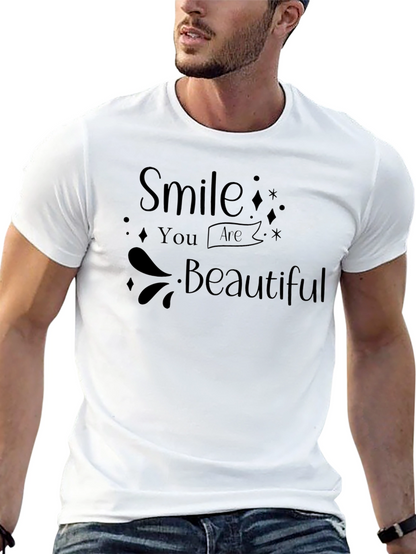 Smile You Are Beautiful Graphic Tee