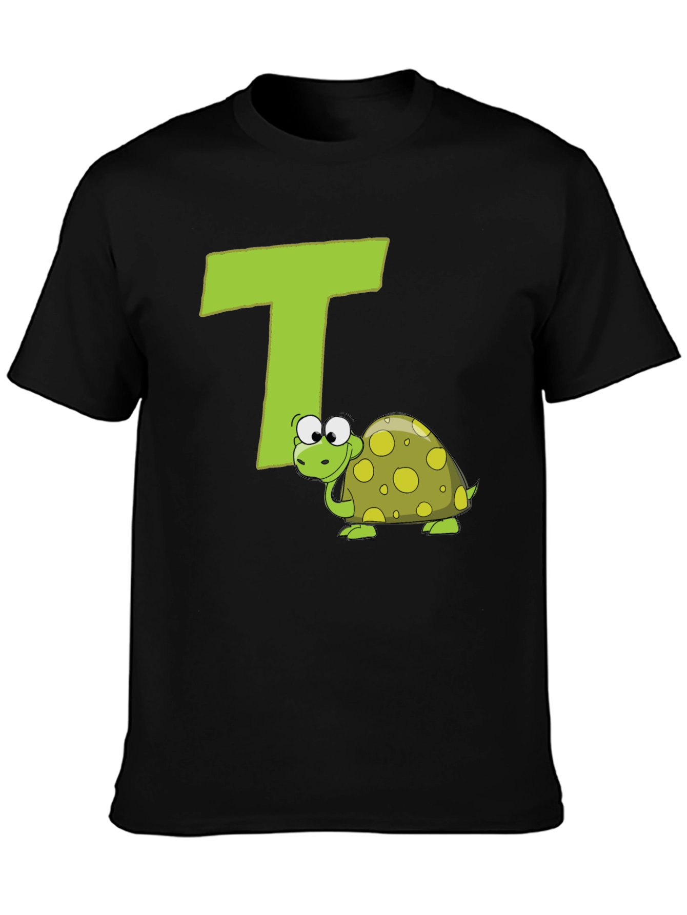 Turtle-rific T-Shirt: Letter T Design