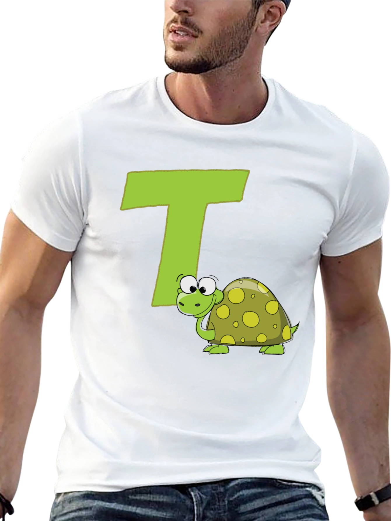 Turtle-rific T-Shirt: Letter T Design