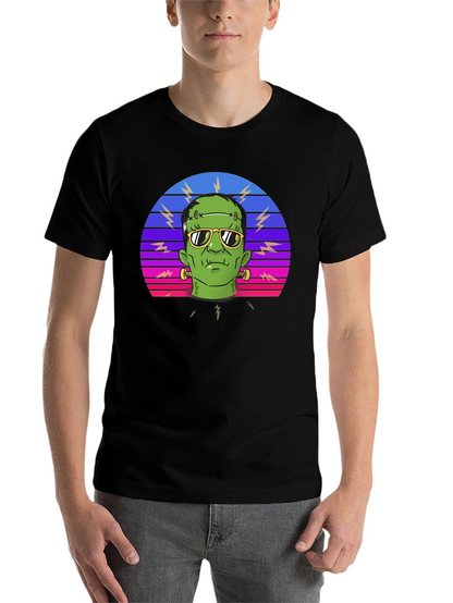 Frankenstein Retro Graphic T-Shirt