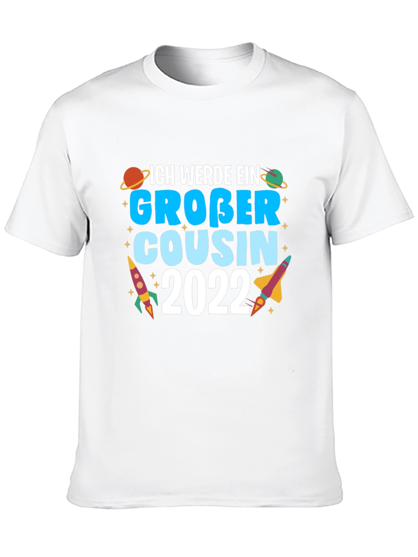 Ich Werde Ein Gro?er Cousin 2022 Black T-Shirt