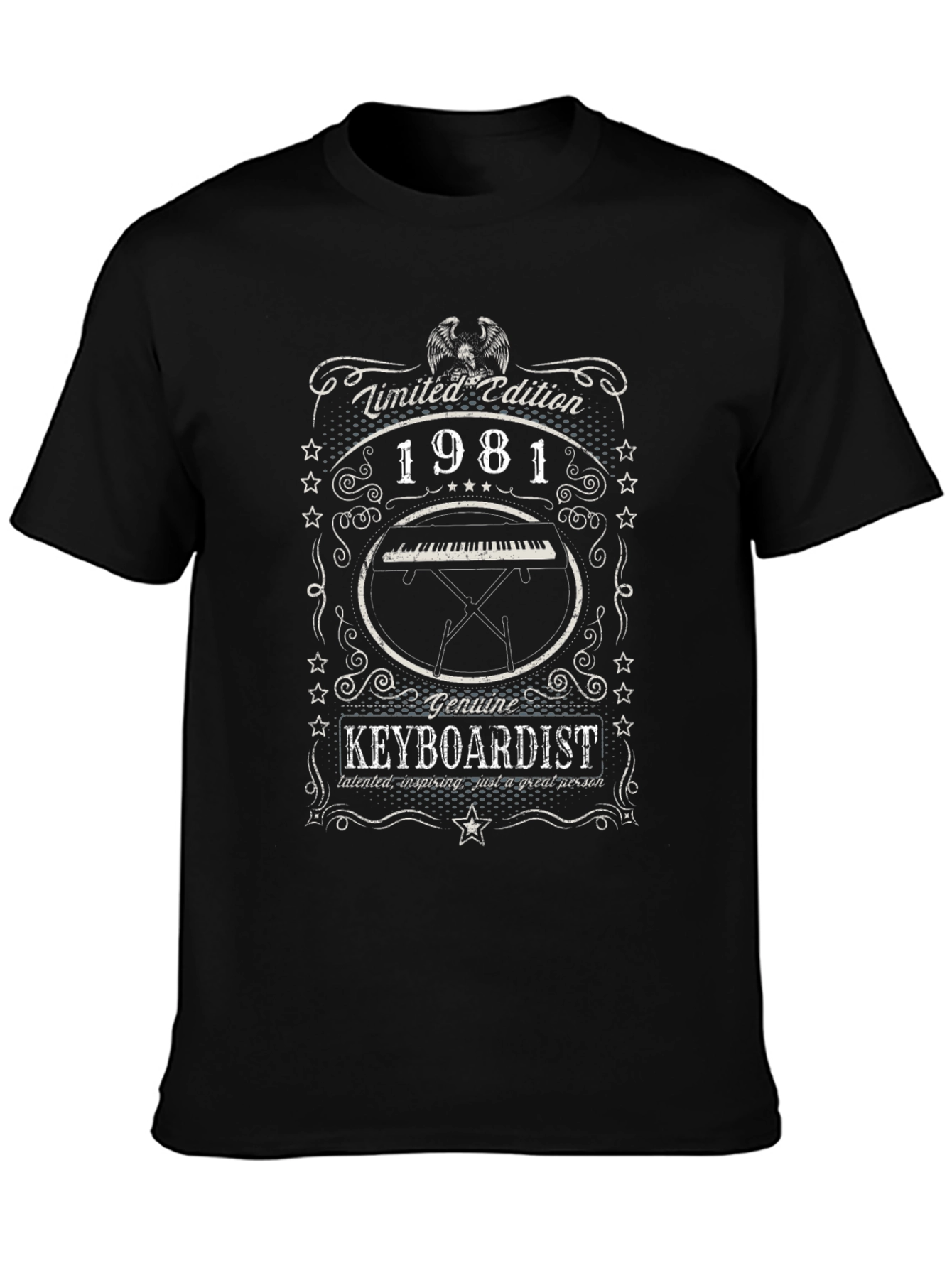 Limited Edition 1981 Keyboardist T-Shirt
