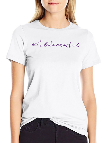 Math Equation Graphic T-Shirt