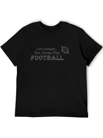 Eat Sleep Play Football T-Shirt