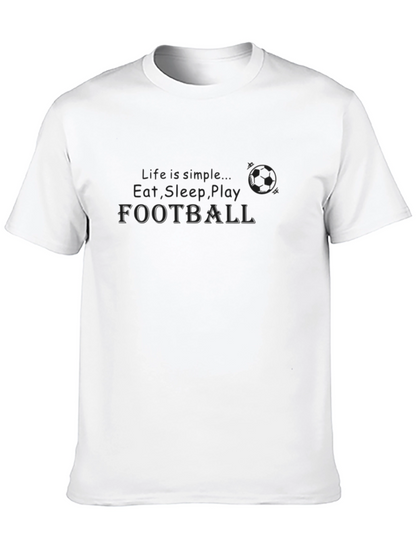 Eat Sleep Play Football T-Shirt