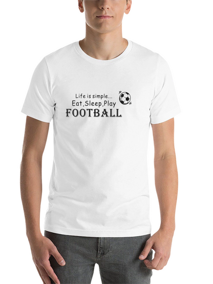 Eat Sleep Play Football T-Shirt