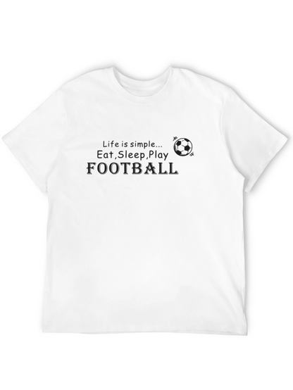 Eat Sleep Play Football T-Shirt