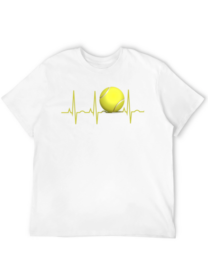 Tennis Heartbeat T-Shirt - Love of Tennis