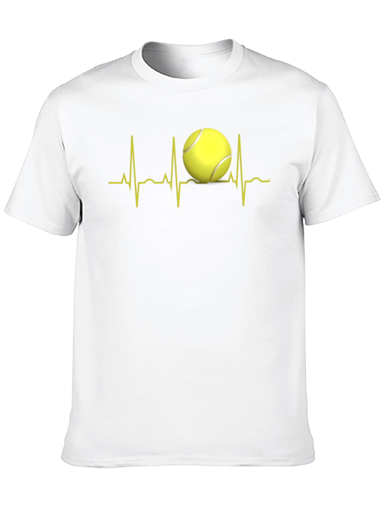 Tennis Heartbeat T-Shirt - Love of Tennis