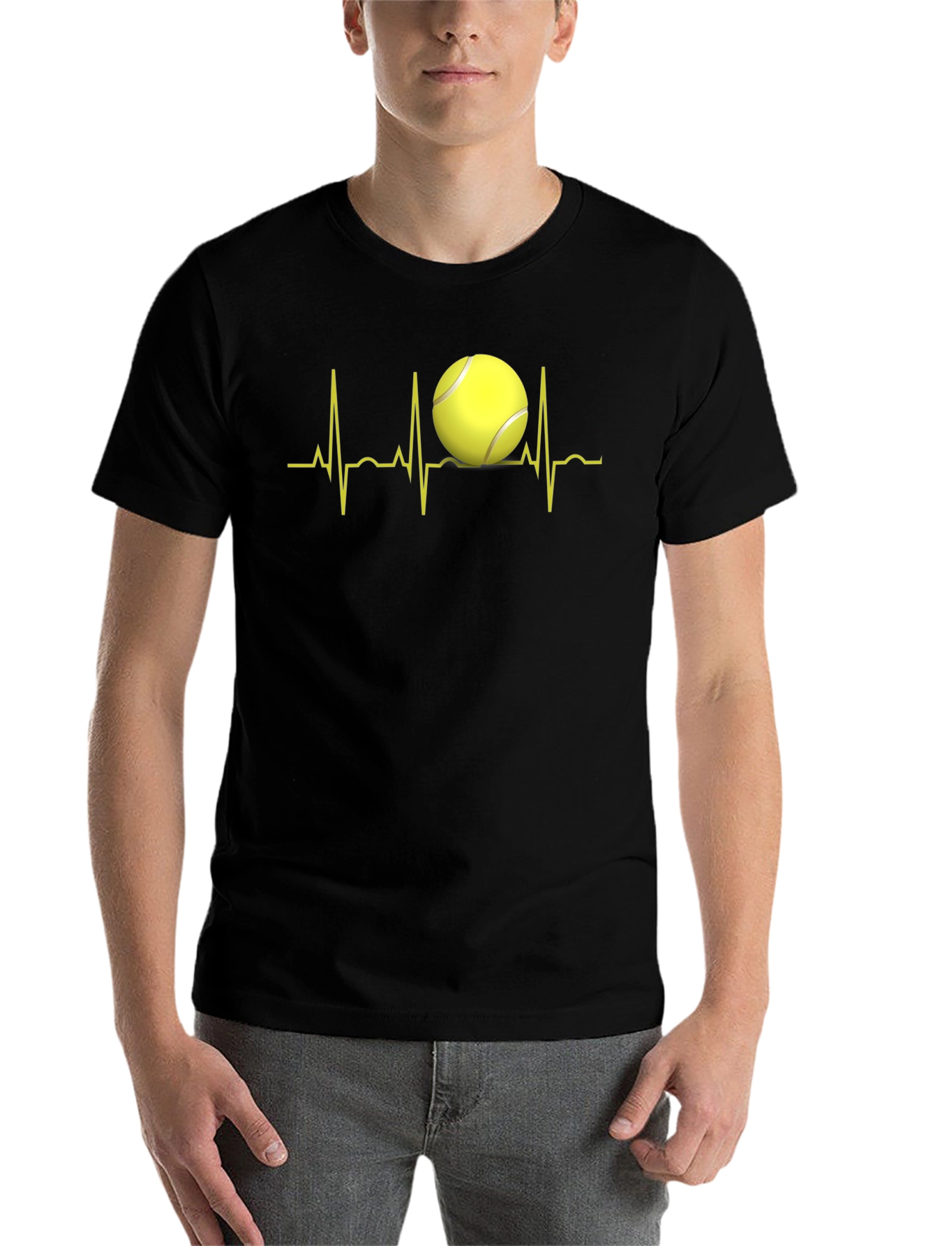 Tennis Heartbeat T-Shirt - Love of Tennis