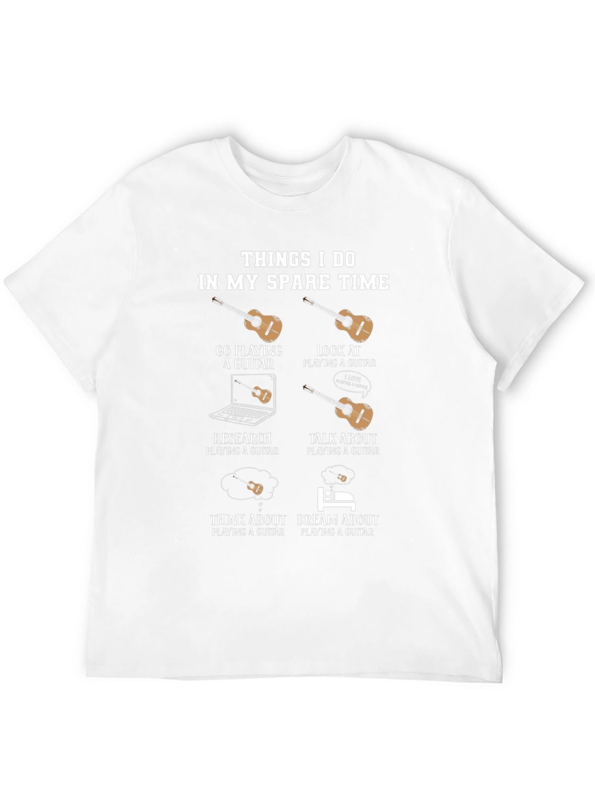 Guitar Player Hobby T-Shirt - Spare Time Activities