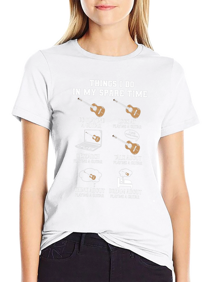 Guitar Player Hobby T-Shirt - Spare Time Activities