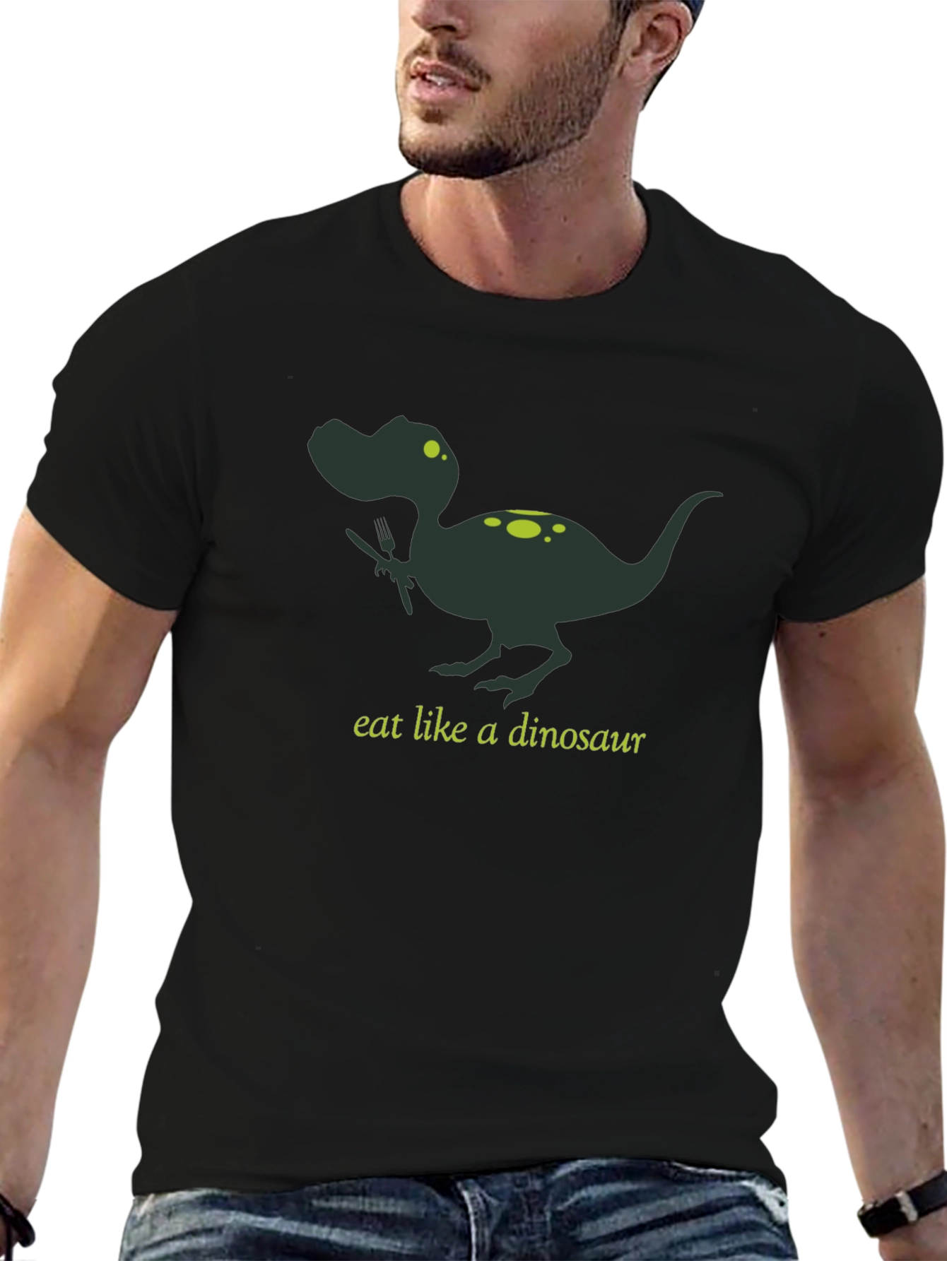 Eat Like a Dinosaur Graphic Tee
