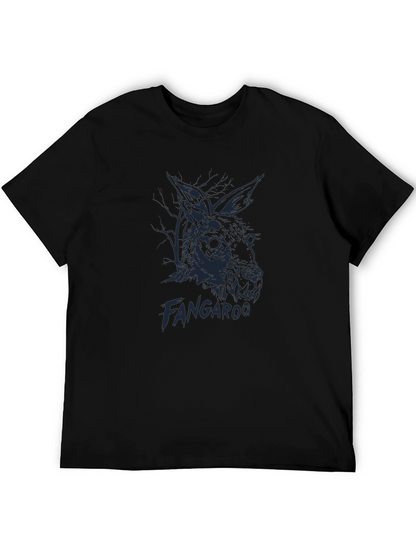 Fangaroo T-Shirt - Dark Graphic Tee for Men