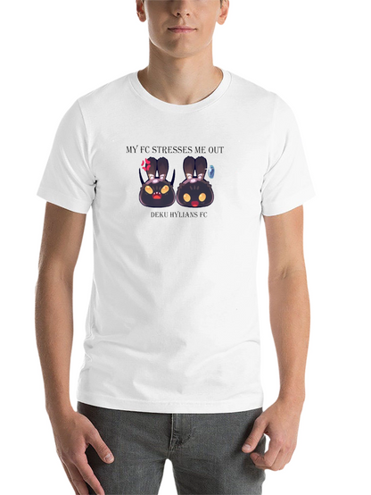 My FC Stresses Me Out Black Tee