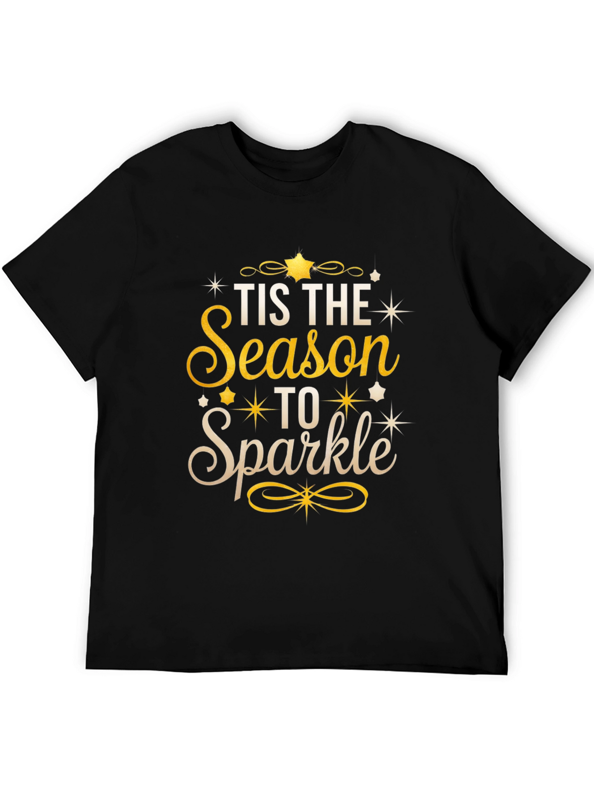 Festive Tis the Season to Sparkle Graphic Tee