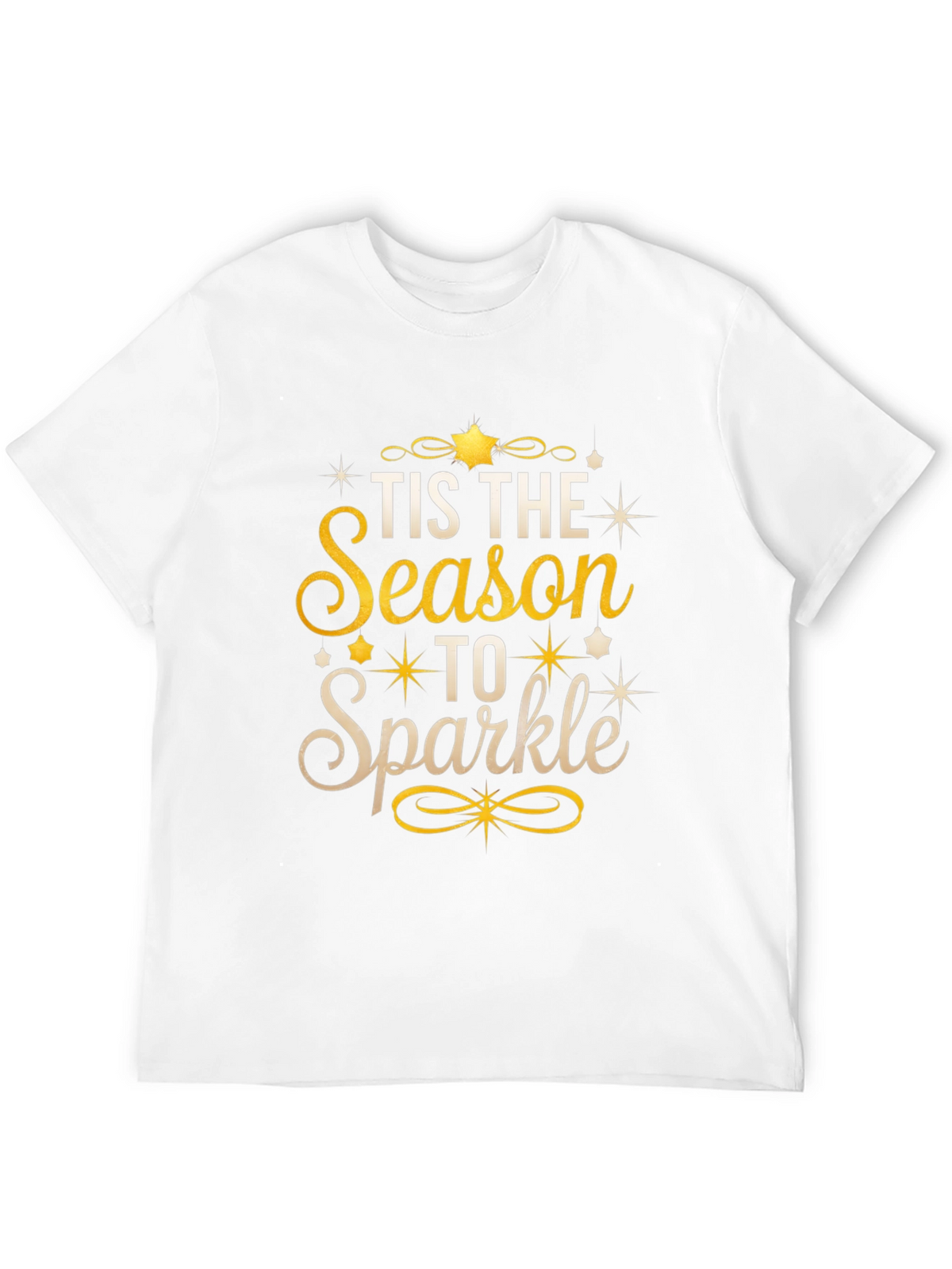 Festive Tis the Season to Sparkle Graphic Tee