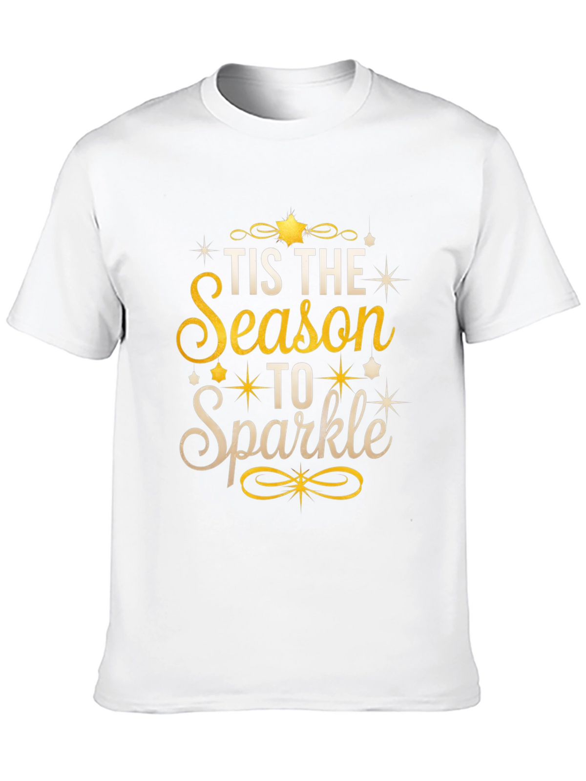 Festive Tis the Season to Sparkle Graphic Tee