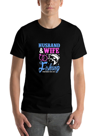 Husband & Wife Fishing Partners T-Shirt