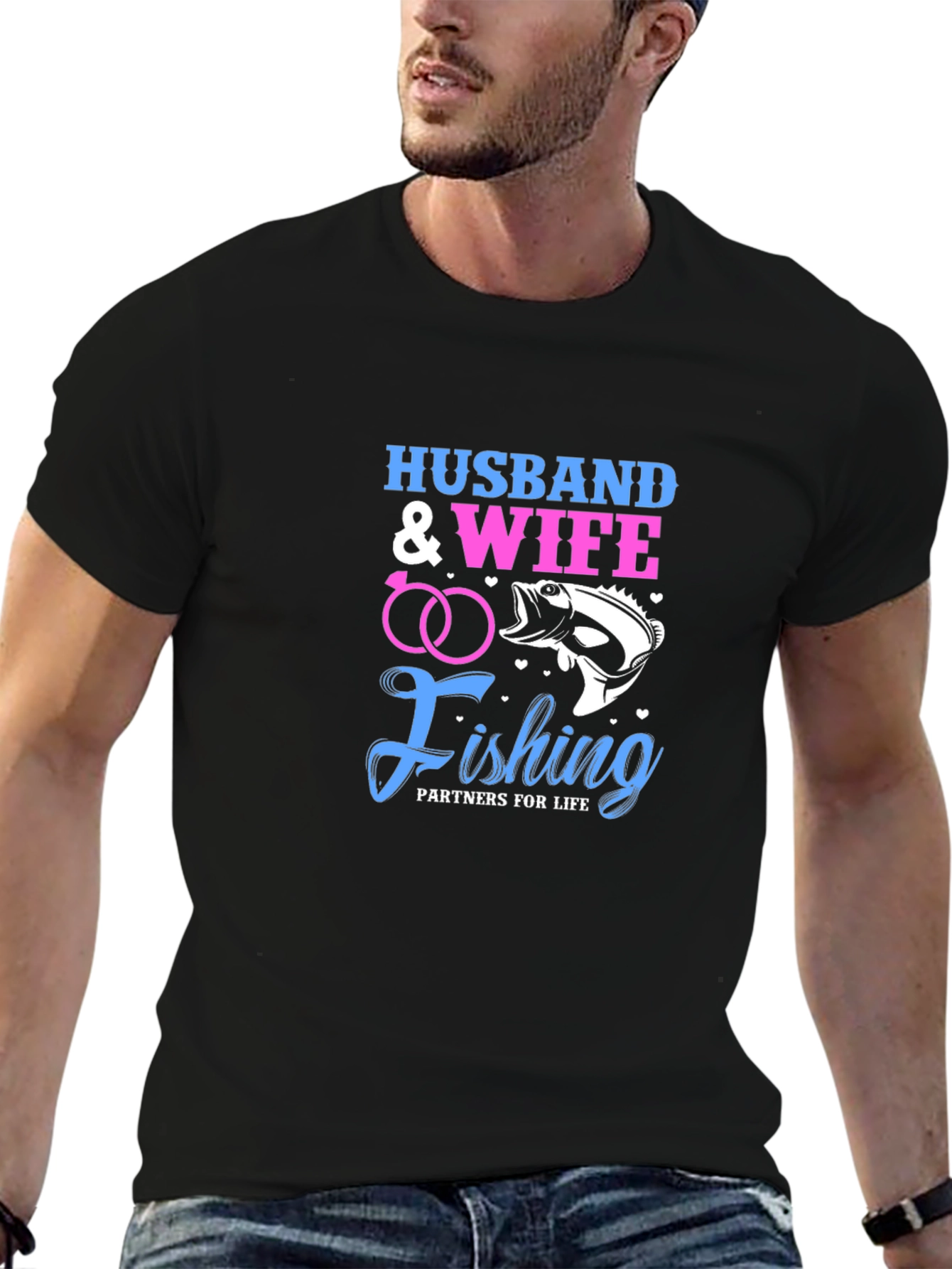 Husband & Wife Fishing Partners T-Shirt